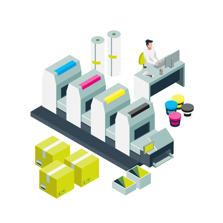 Printing and packing solution and Brand Identity